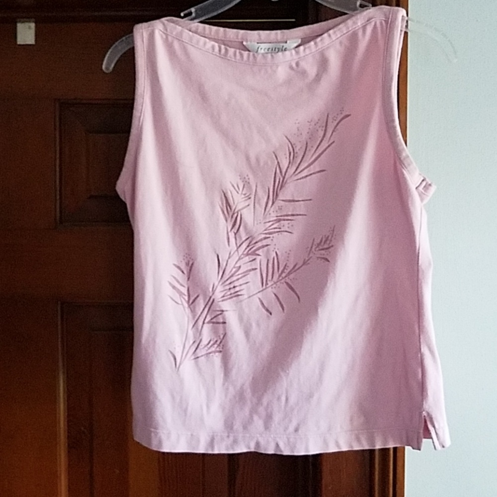 🔥Adorable Pink Sleeveless Top